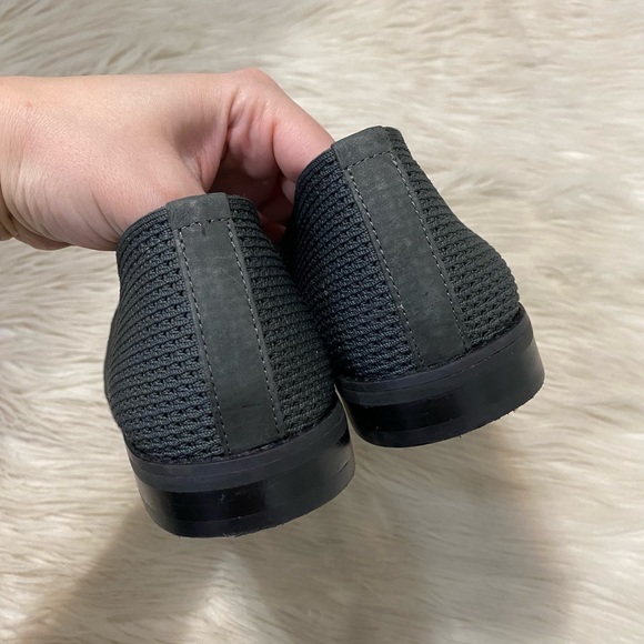 Eileen Fisher Gray Demi Knit Flats Slip On Shoes - Picture 5 of 11